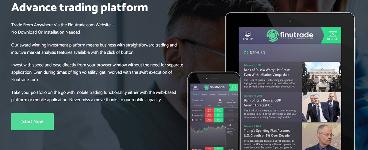 Las plataformas de negociación en FinuTrade